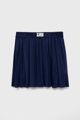 Dječja suknja Fila boja: tamno plava, mini, širi se prema dolje