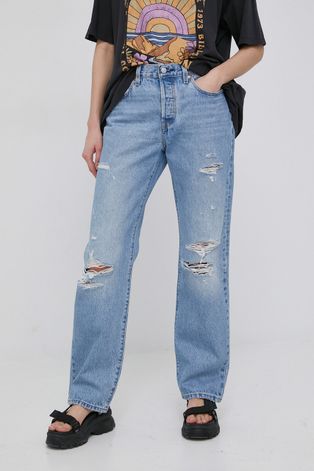 Levi's jeansy 90s 501 damskie high waist