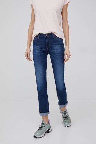 Lee jeansy MARION STRAIGHT NIGHT SKY damskie medium waist