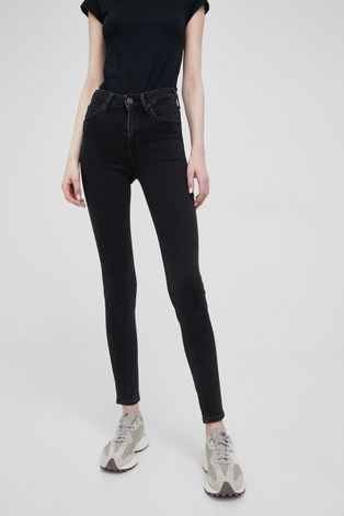 Lee jeansy FOREVERFIT BLACK AVERY damskie high waist