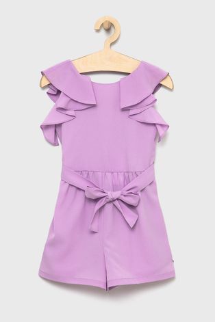 Παιδική ολόσωμη φόρμα Mayoral χρώμα: μοβ