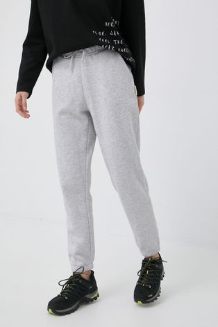 Спортен панталон Outhorn в сиво с изчистен дизайн