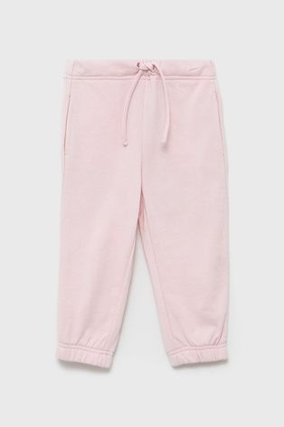 Kids Only spodnie dziecięce kolor różowy gładkie