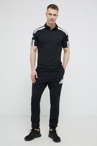 Штани adidas Performance чоловічі колір чорний з принтом