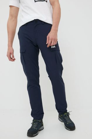 Helly Hansen spodnie outdoorowe męskie kolor granatowy