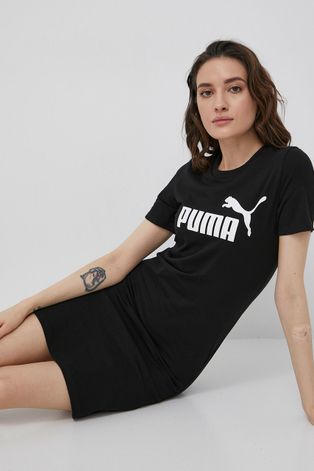 Φόρεμα Puma χρώμα: μαύρο,