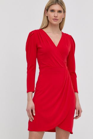 Morgan sukienka kolor czerwony mini prosta