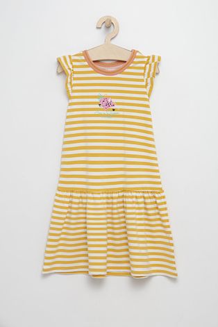 Детское платье Femi Stories цвет жёлтый mini прямое