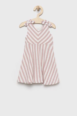 Παιδικό φόρεμα Birba&Trybeyond χρώμα: ροζ,