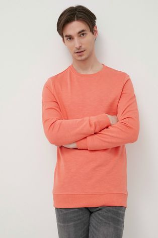 Бавовняна кофта Tom Tailor чоловічий колір помаранчевий