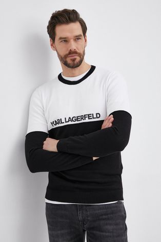 Karl Lagerfeld Sweter bawełniany