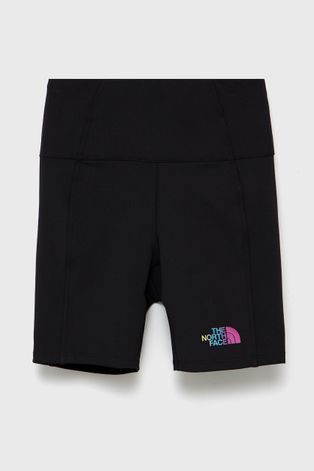 The North Face pantaloni scurti copii culoarea negru, cu imprimeu