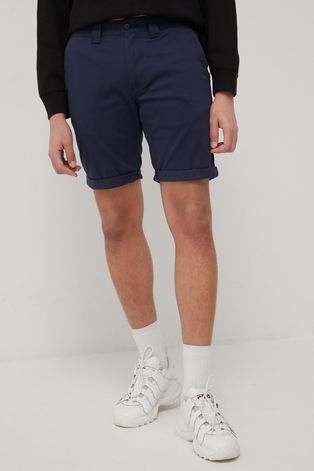 Kratke hlače Tommy Jeans Scanton za muškarce, boja: tamno plava