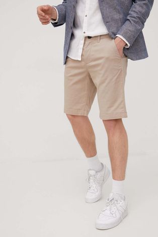 Kratke hlače Produkt by Jack & Jones za muškarce, boja: bež