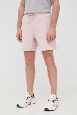 GAP szorty bawełniane męskie kolor różowy