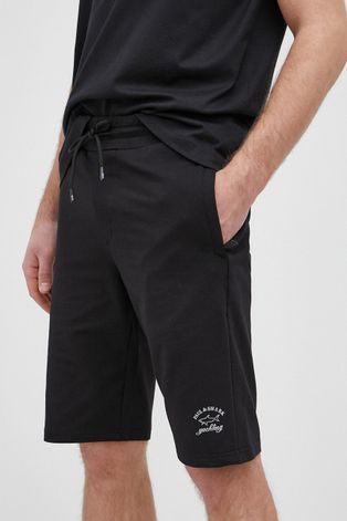 Kratke hlače Paul&Shark za muškarce, boja crna