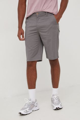 Kratke hlače Solid za muškarce, boja: siva