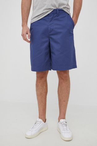 Памучен къс панталон Polo Ralph Lauren мъжки в тъмносиньо