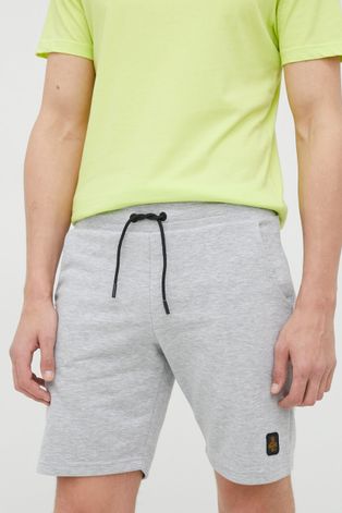 Kratke hlače RefrigiWear za muškarce, boja: siva, melanž