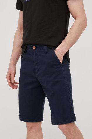 Kratke hlače Wrangler za muškarce, boja: tamno plava