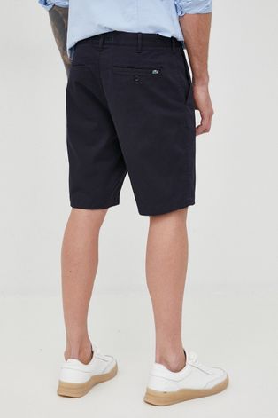 Kratke hlače Lacoste za muškarce, boja: tamno plava