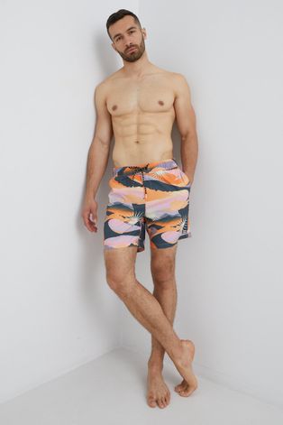 Kratke hlače za kupanje Billabong boja: narančasta