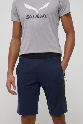 Kratke outdoor hlače Salewa Lavaredo za muškarce, boja: tamno plava