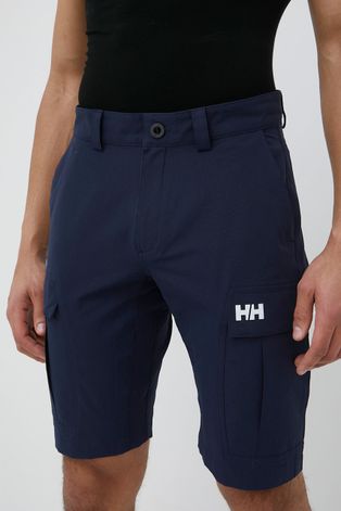 Outdoorové šortky Helly Hansen tmavomodrá barva