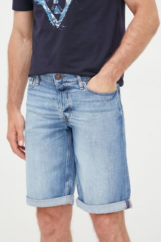 Rifľové krátke nohavice Guess