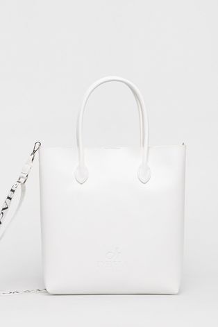 Τσάντα Deha χρώμα: άσπρο