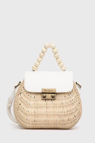 Kabelka Pepe Jeans Colly Bag hnědá barva