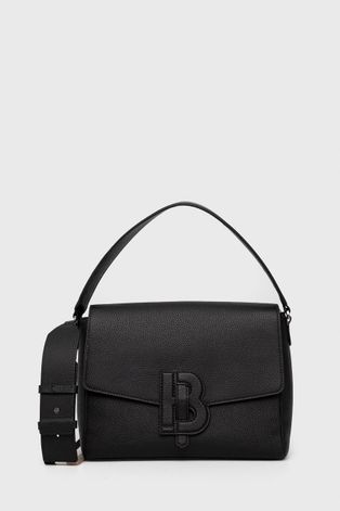 Кожаная сумочка BOSS цвет чёрный