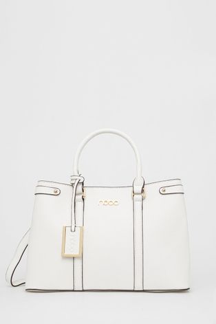 Τσάντα Nobo χρώμα: άσπρο
