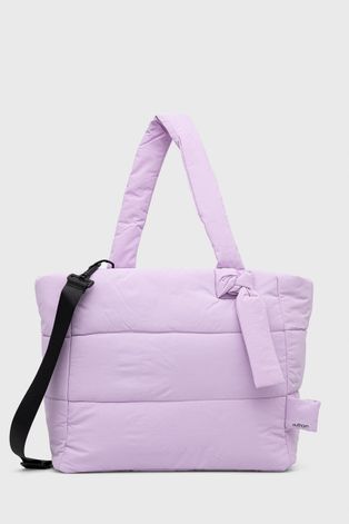 Τσάντα Outhorn χρώμα: μοβ