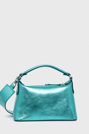 Шкіряна сумочка Liu Jo Liu Jo X Leonie Hanne колір бірюзовий