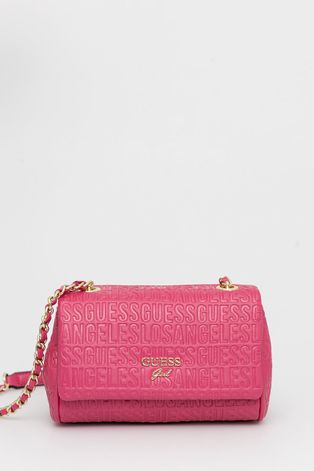 Dječja torbica Guess boja: ružičasta