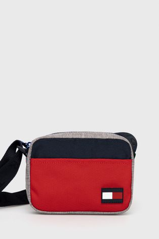 Dječja torbica Tommy Hilfiger boja: crvena