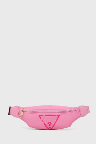 Dječja torbica oko struka Guess boja: ružičasta