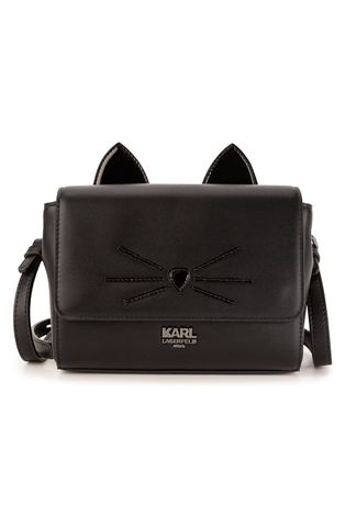 Dječja torbica Karl Lagerfeld boja: crna
