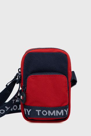 Παιδικό τσαντάκι Tommy Hilfiger χρώμα: κόκκινο