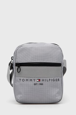 Malá taška Tommy Hilfiger šedá farba
