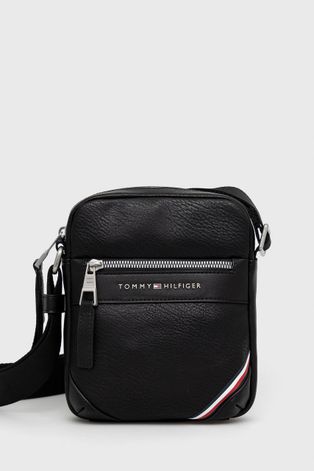 Чанта през рамо Tommy Hilfiger 1985 в черно