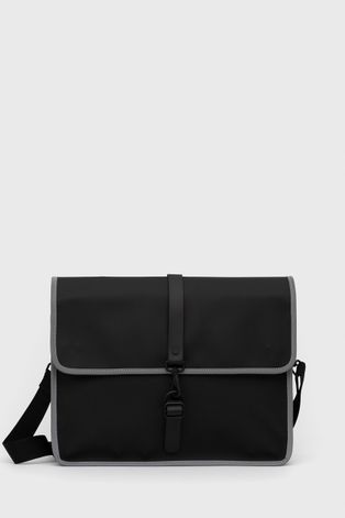 Rains táska 14050 Messenger Bag Reflective fekete