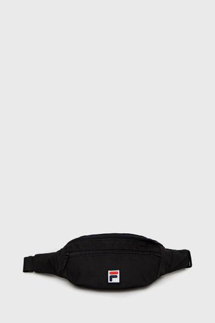 Τσάντα φάκελος Fila χρώμα: μαύρο