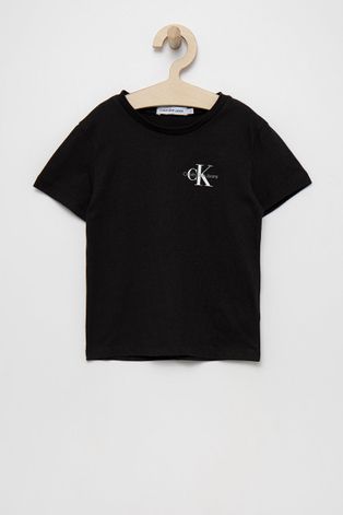 Calvin Klein Jeans - Παιδικό βαμβακερό μπλουζάκι