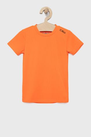 Detské tričko CMP oranžová farba, jednofarebný
