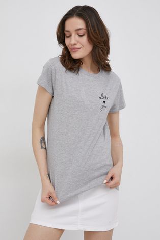 JDY t-shirt női, szürke