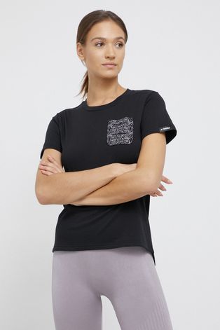 adidas TERREX T-shirt bawełniany kolor czarny