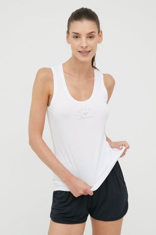 Emporio Armani Underwear top damski kolor biały
