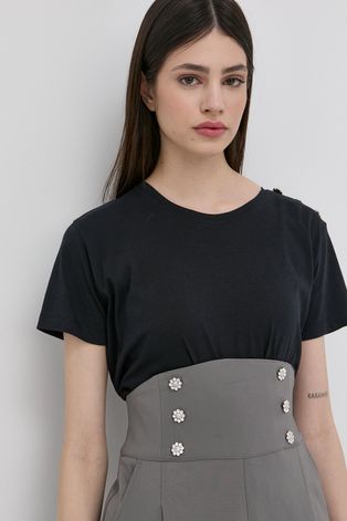 Custommade - Βαμβακερό μπλουζάκι Molly Crystal